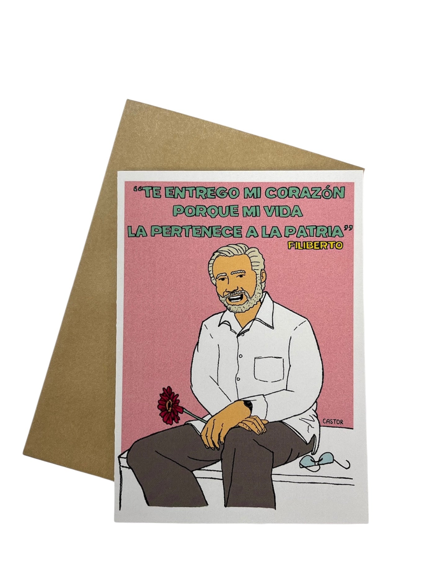 Castor - POSTAL PRINT “TE ENTREGO”