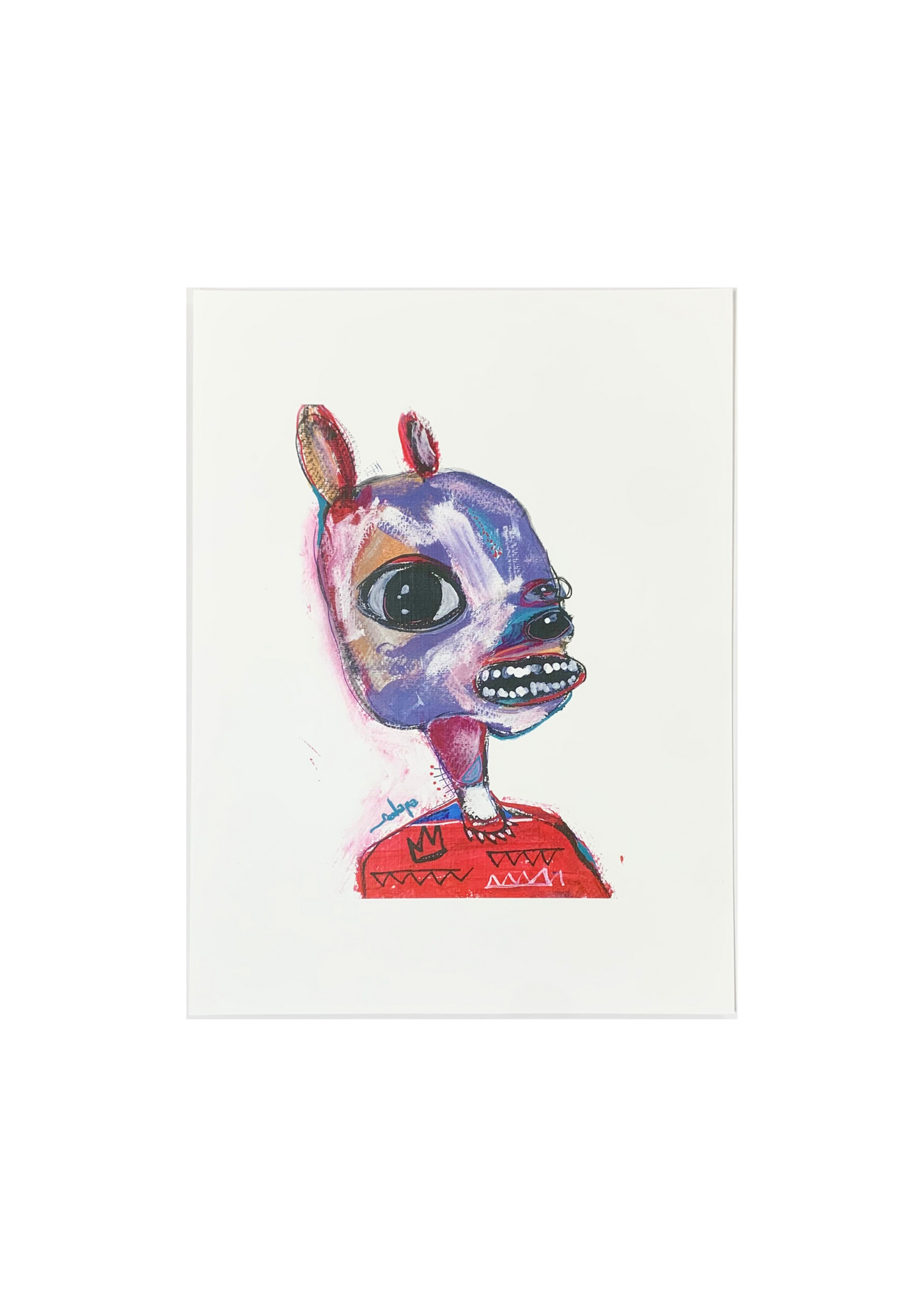 Sergio Dávila Parada - ART PRINT "CARA"
