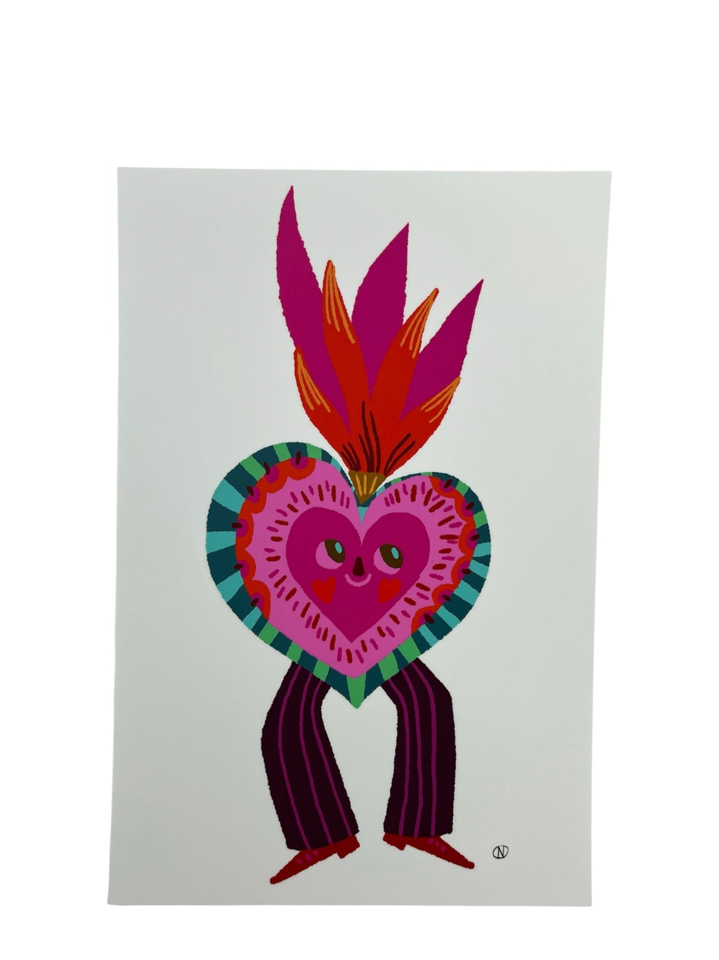 Nivea Ortíz- EDICIÓN AMOR POSTAL 4"X6"