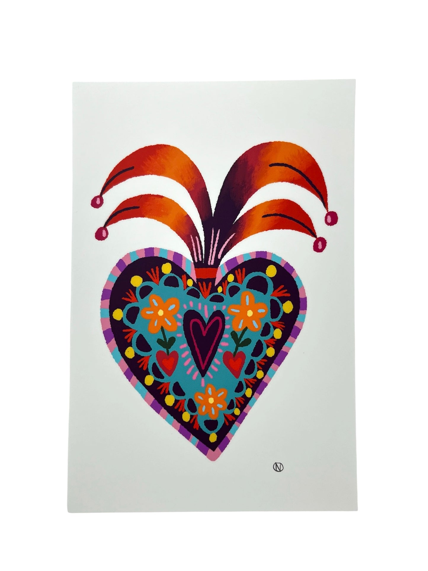 Nivea Ortíz- EDICIÓN AMOR POSTAL 4"X6"