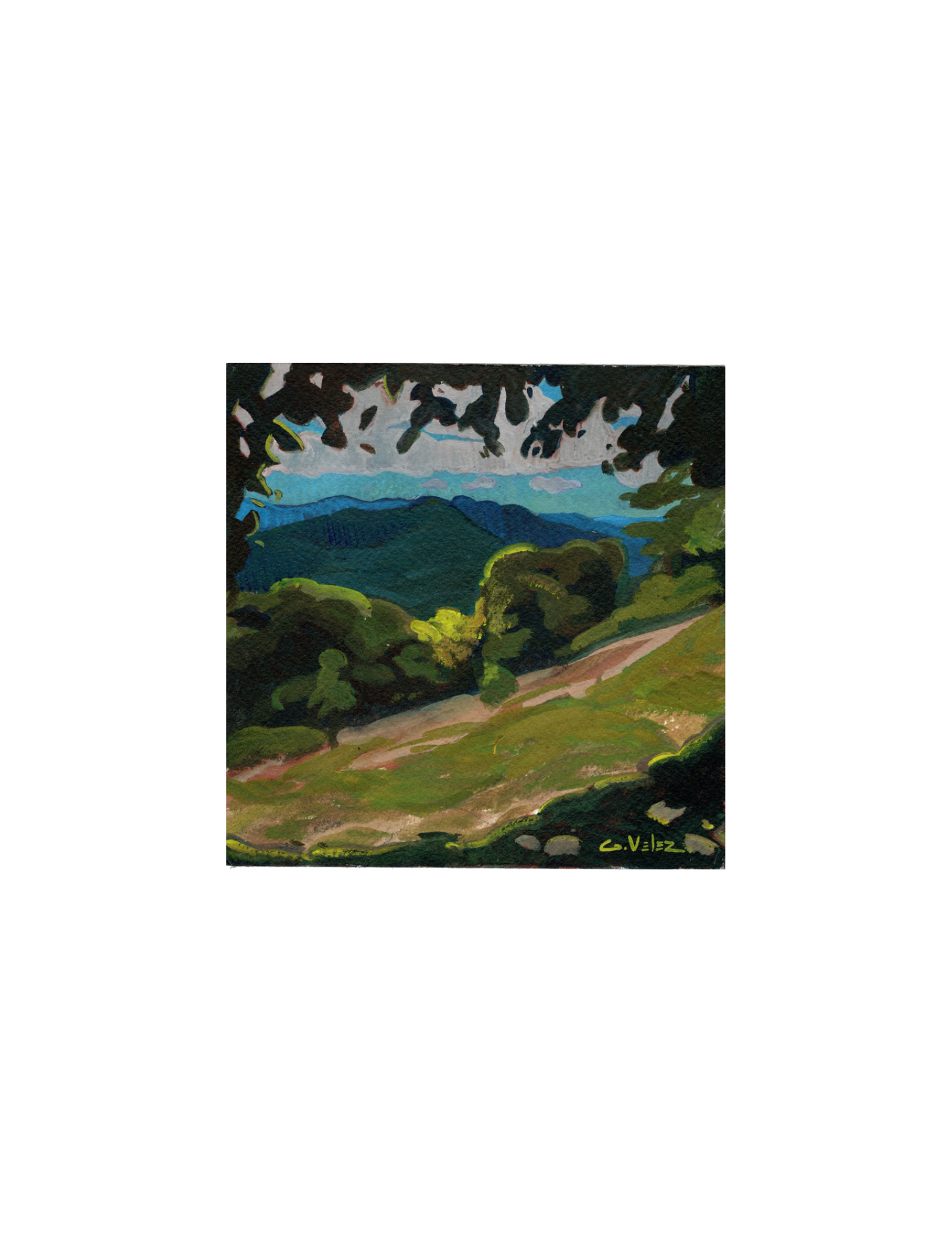 Gerardo Vélez - OBRA ORIGINAL "BAJO TU SOMBRA”