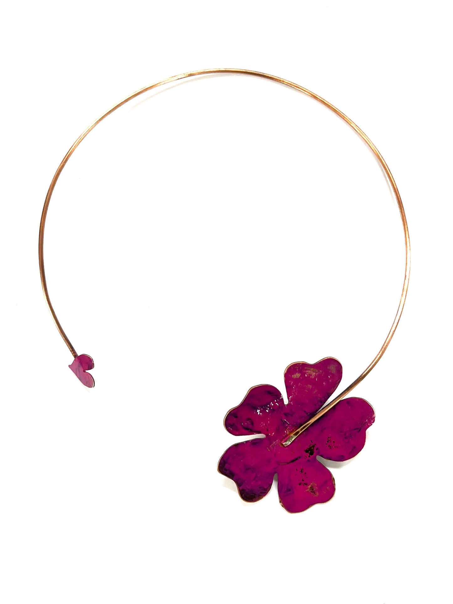 Taller CS - GARGANTILLA FLOR / ROSA