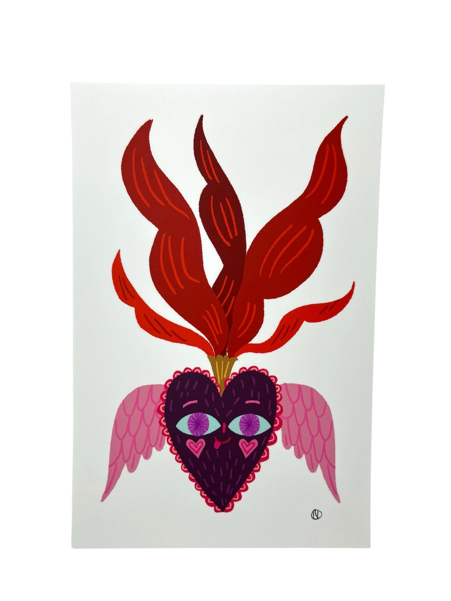 Nivea Ortíz- EDICIÓN AMOR POSTAL 4"X6"