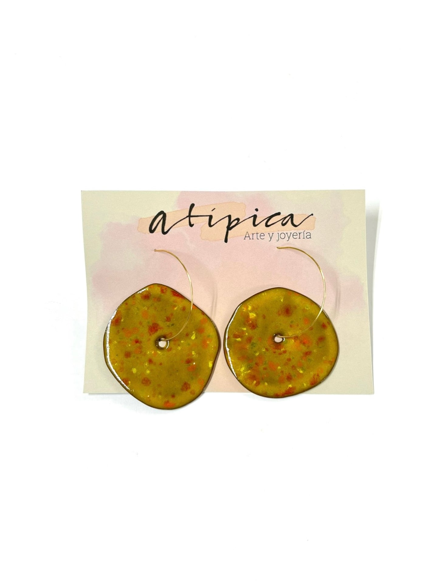 Atypical - Circular Ceramic Hoop Shades / Variety of Colors