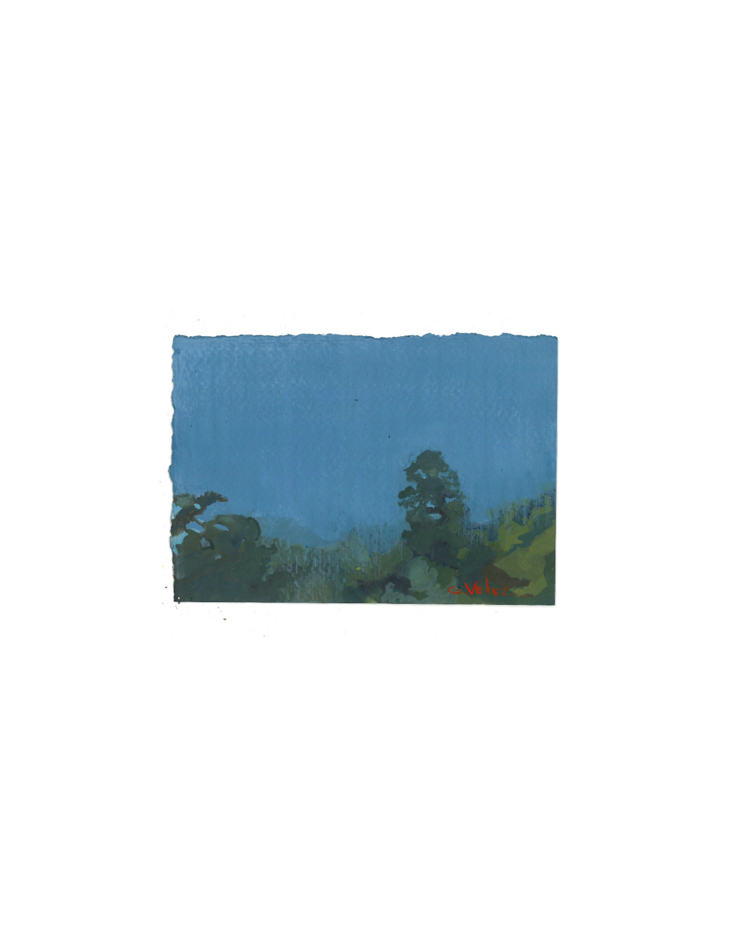 Gerardo Vélez - OBRA ORIGINAL "YESTERDAY'S RAIN”