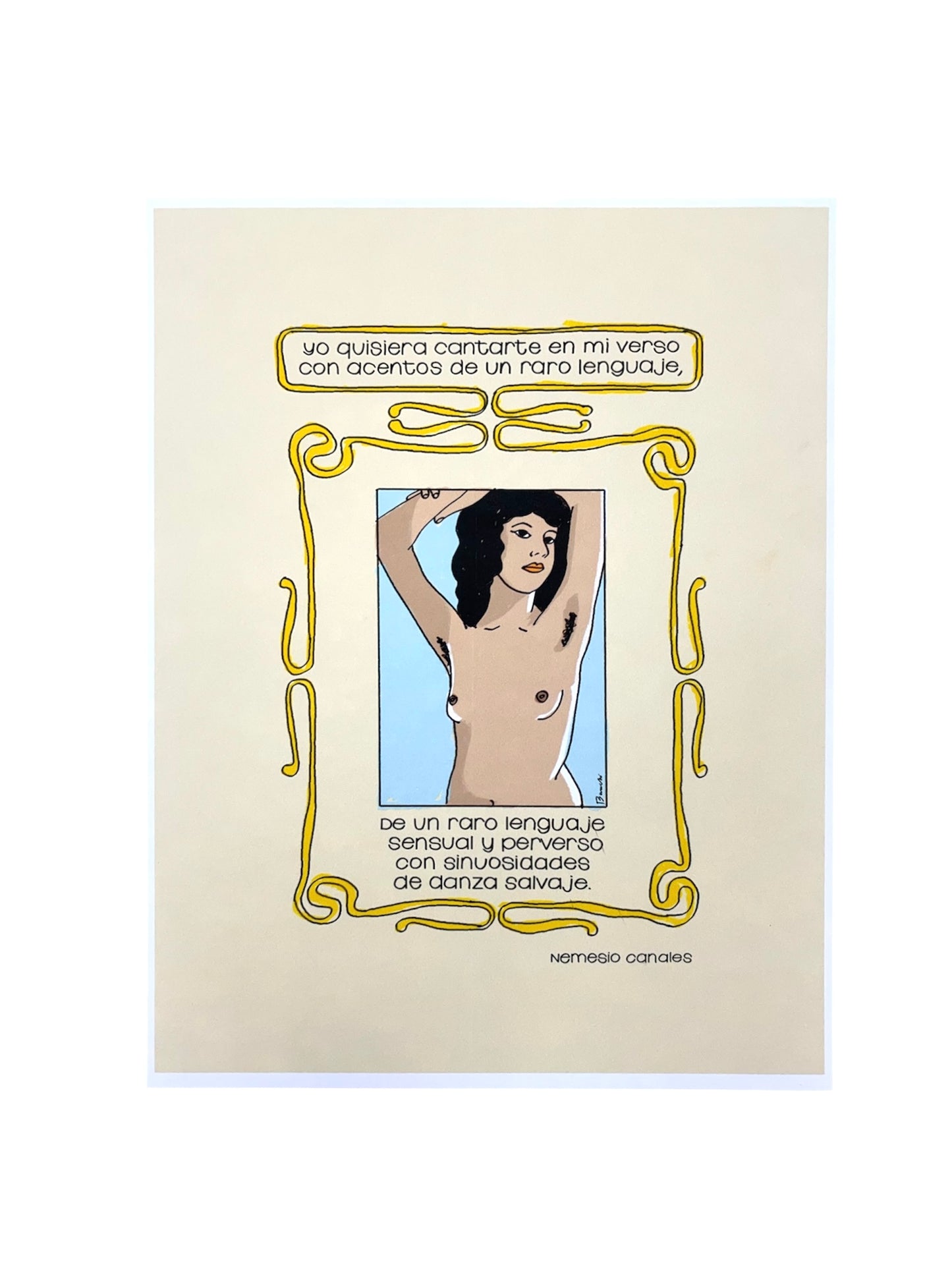 Días Comic - ART PRINT / YO QUISIERA