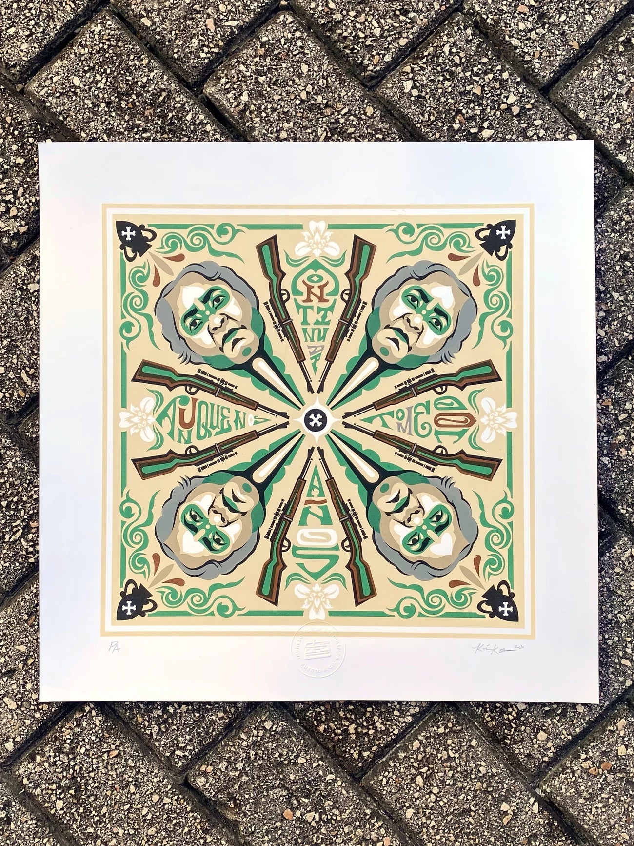 La Serigráfica - OBRA ORIGINAL "BLANCA"