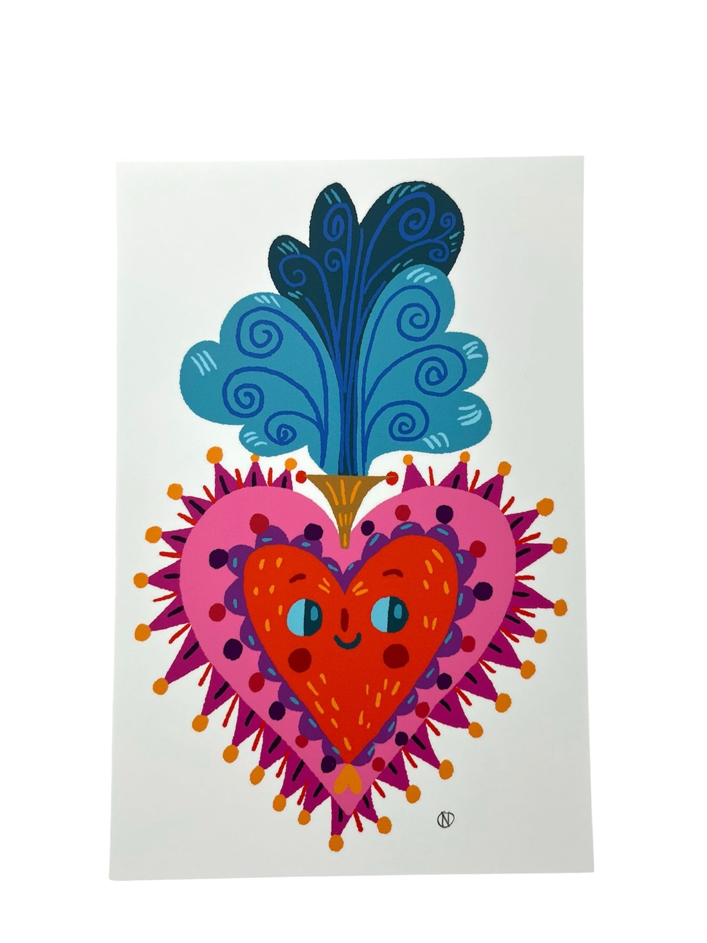 Nivea Ortíz- EDICIÓN AMOR POSTAL 4"X6"