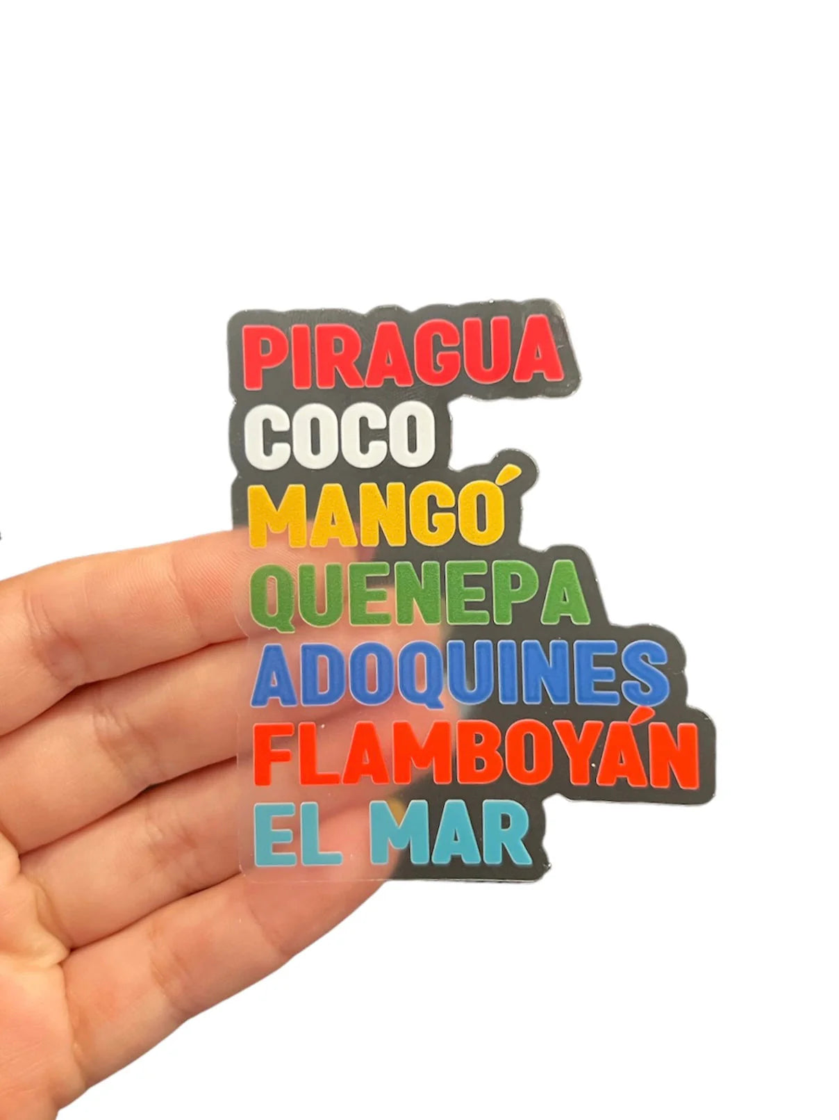 Botón de Azúcar- STICKER LOS COLORES DE MI TIERRA
