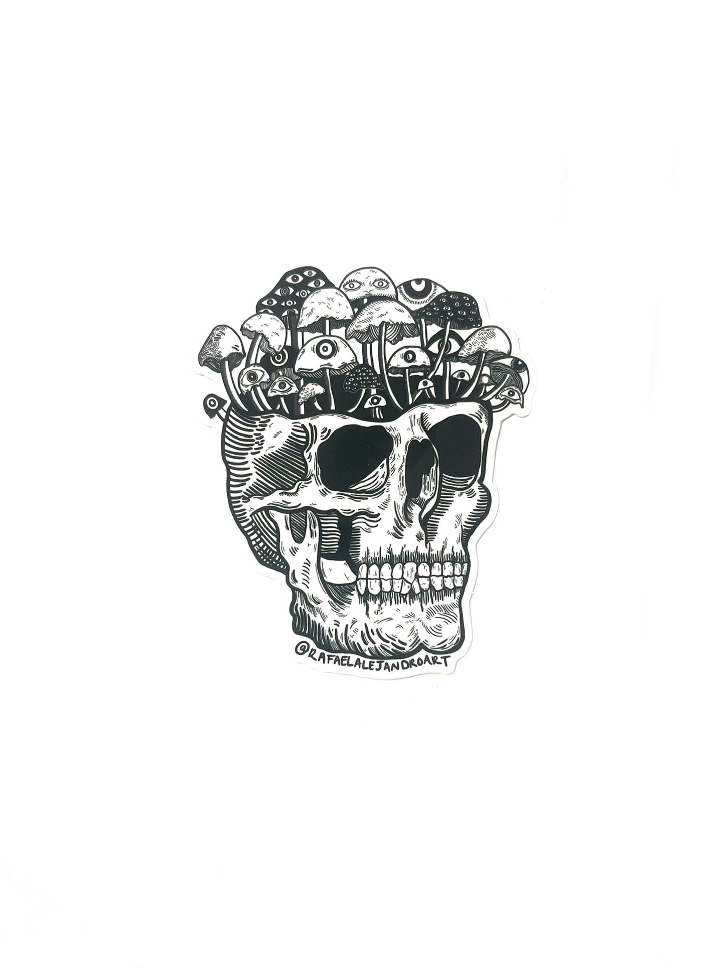 Rafael Alejandro Art - STICKER "CALAVERA"