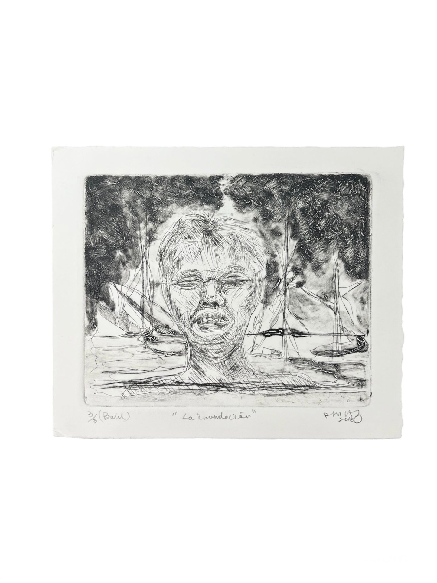 Rafael Hernández - OBRA ORIGINAL "LA INUNDACIÓN"