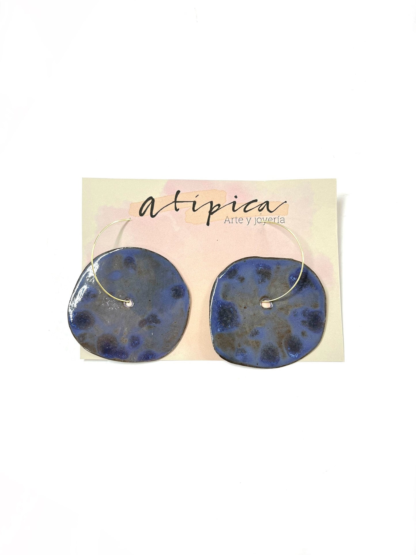 Atypical - Circular Ceramic Hoop Shades / Variety of Colors