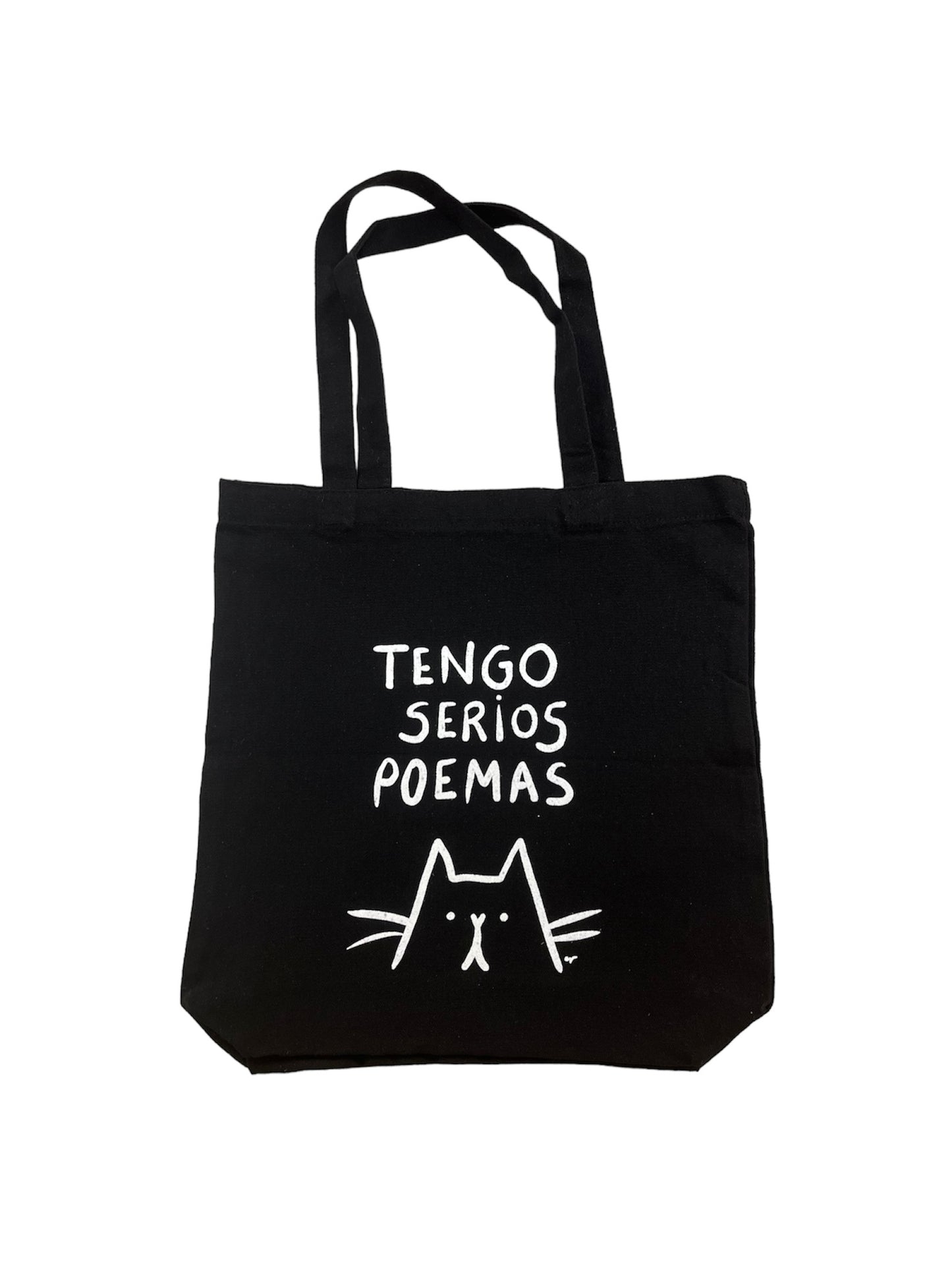 Consuelo. - TOTE BAG "SERIOS POEMAS" NEGRO