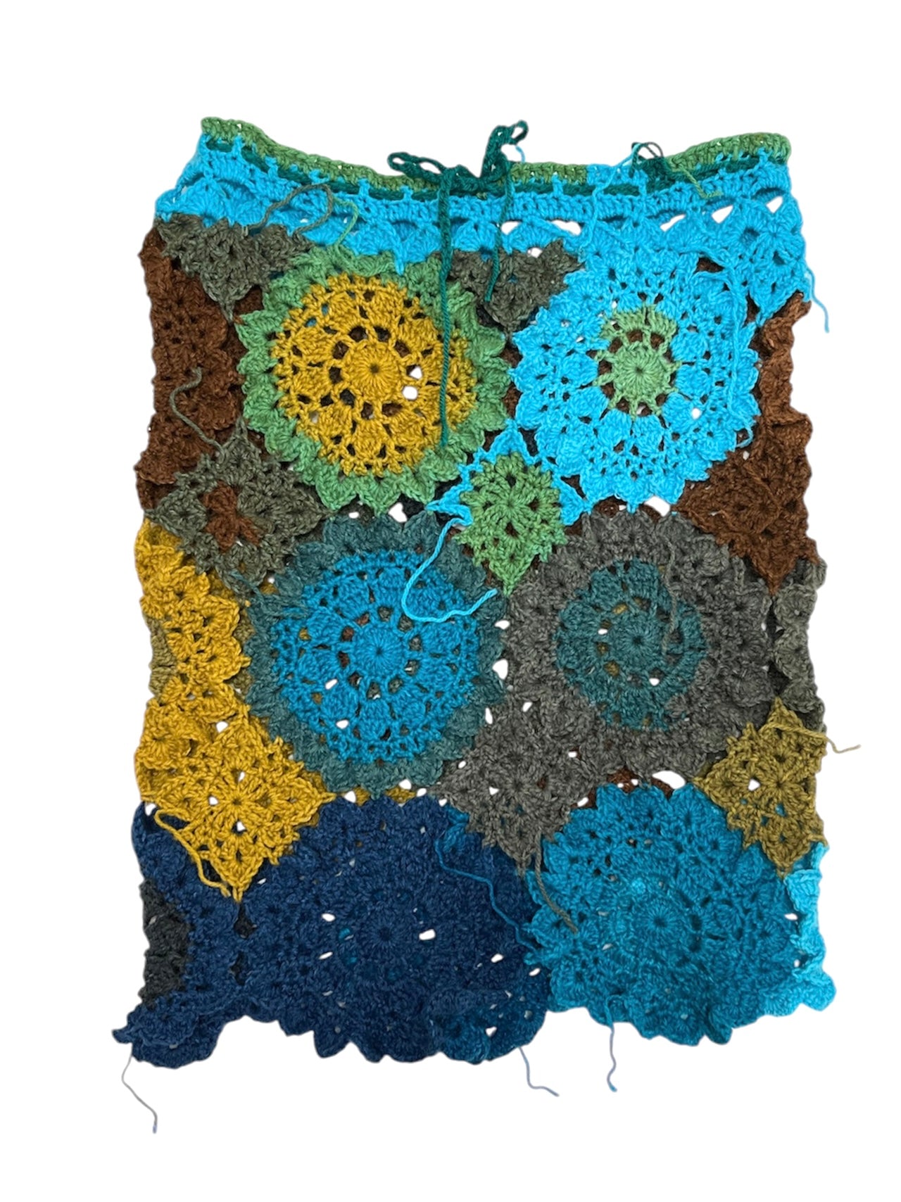 Christine M Schröder - FALDA TURQUESA