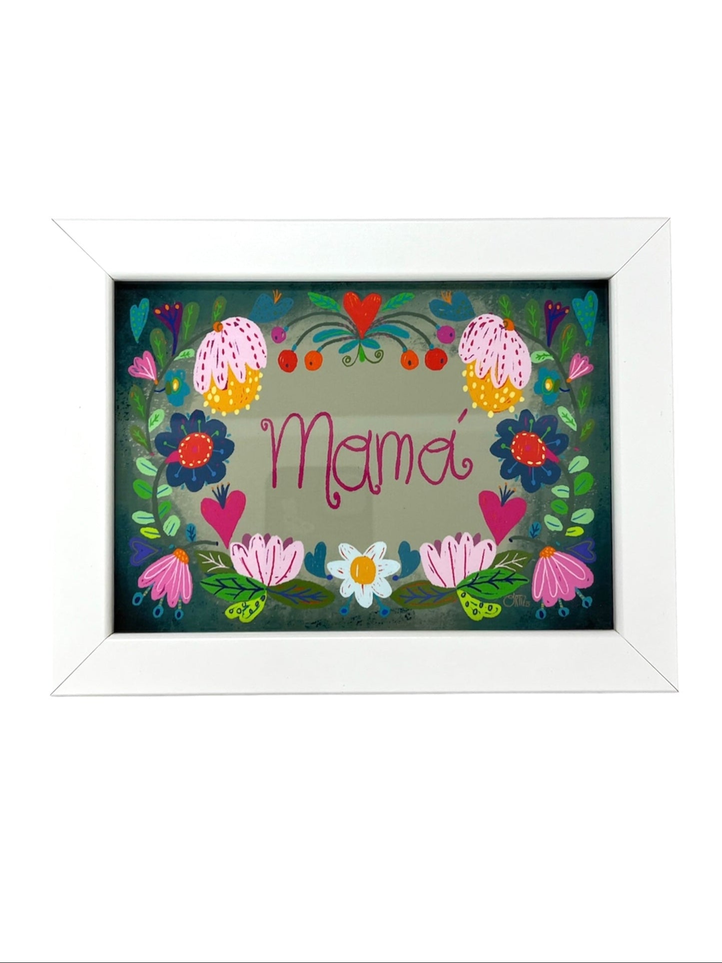 Nivea Ortíz - ART PRINT "MAMÁ" FLORAL