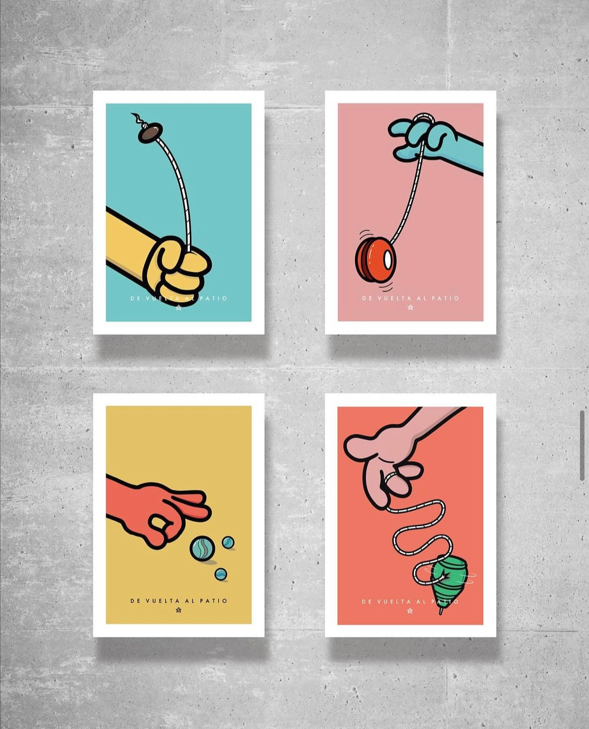 Anti Social - ART PRINT “GALLITOS”