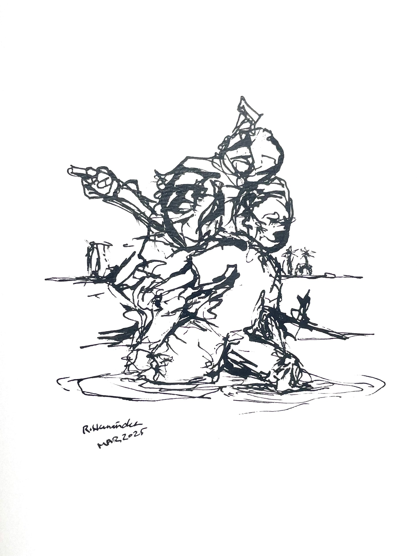 Rafael Hernández - OBRA ORIGINAL "ISLAS INCONSCIENTES" #48