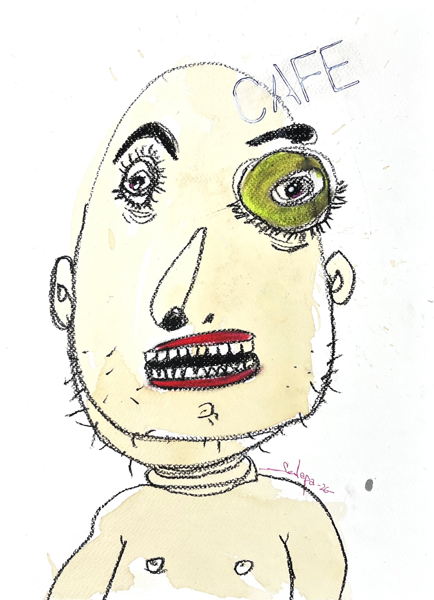 Sergio Dávila Parada - OBRA ORIGINAL "CAFE"