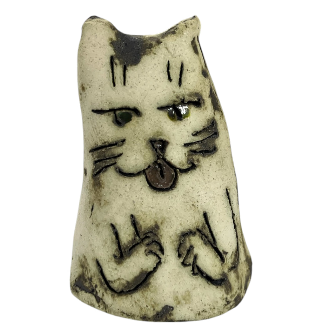 Taller Al Alimón - ESCULTURA / GATITO TRAVIESO