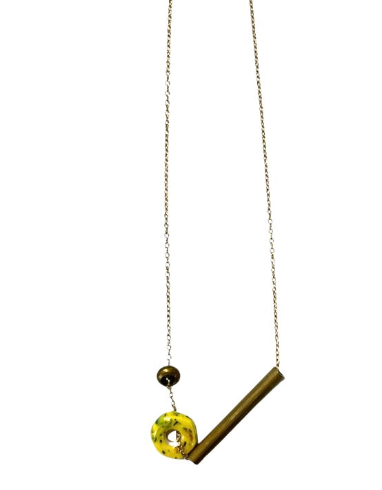 Itsari - COLLAR TUBO / AMARILLO