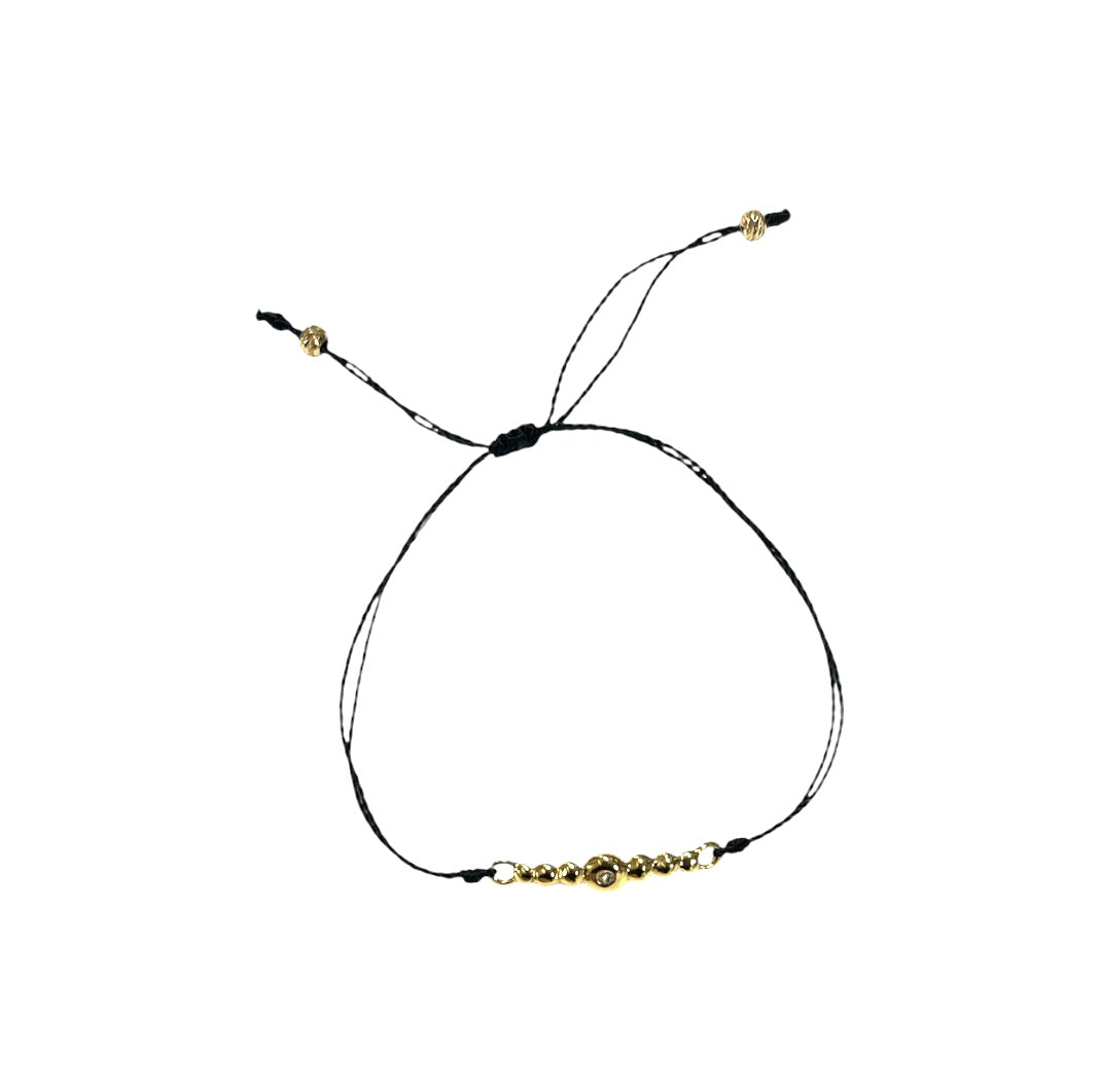 Roque Designs - BRAZALETE 18K / NEGRO