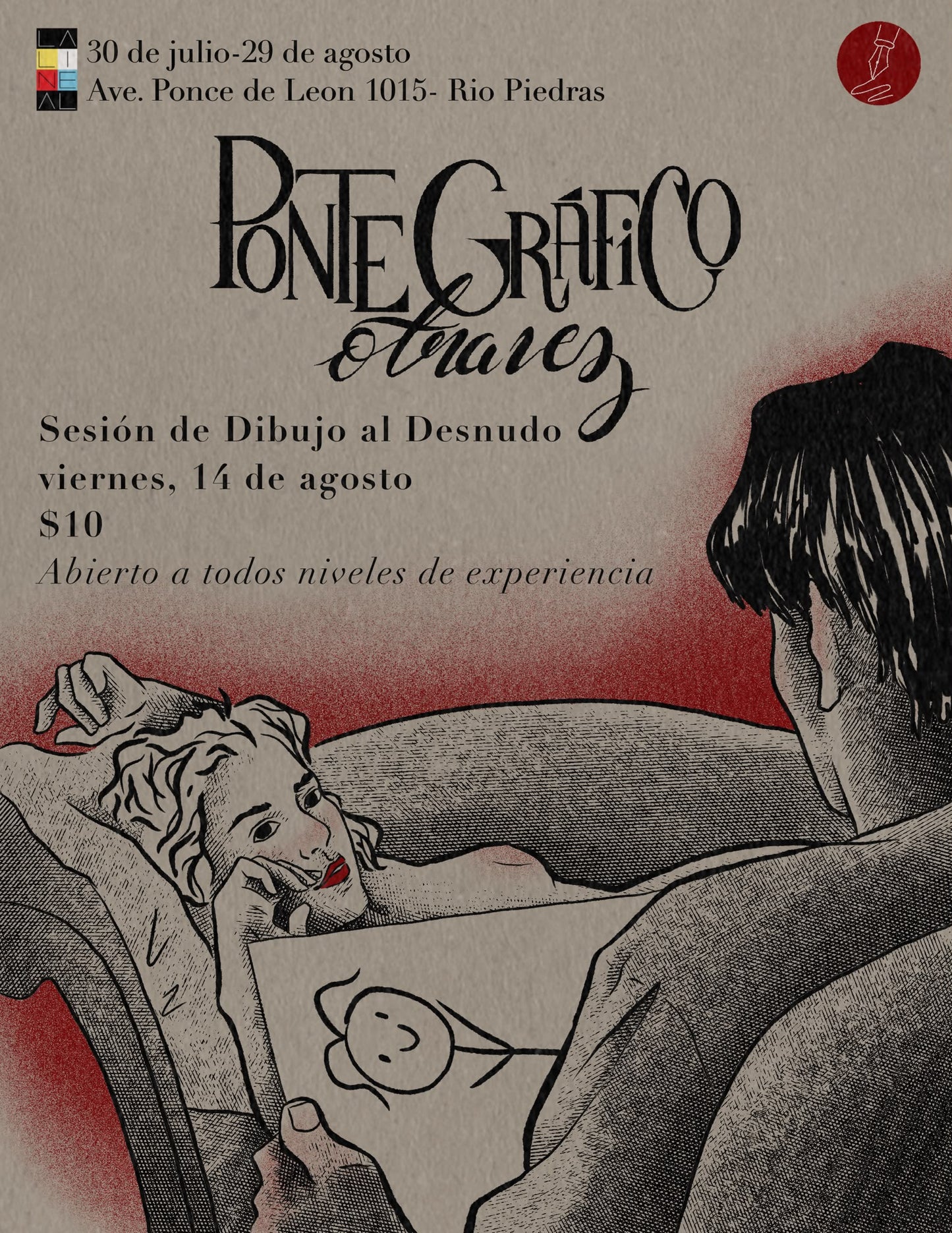 EXPERIENCIA CREATIVA - Sesión de dibujo erótico con modelo