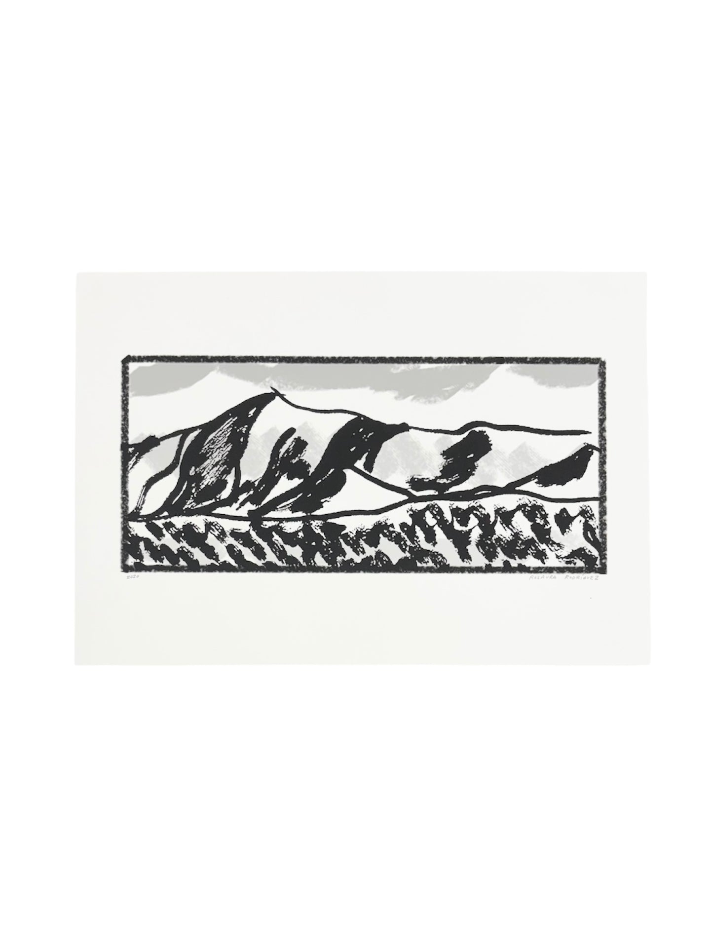 Días Comic - ART PRINT / "MONTAÑAS"