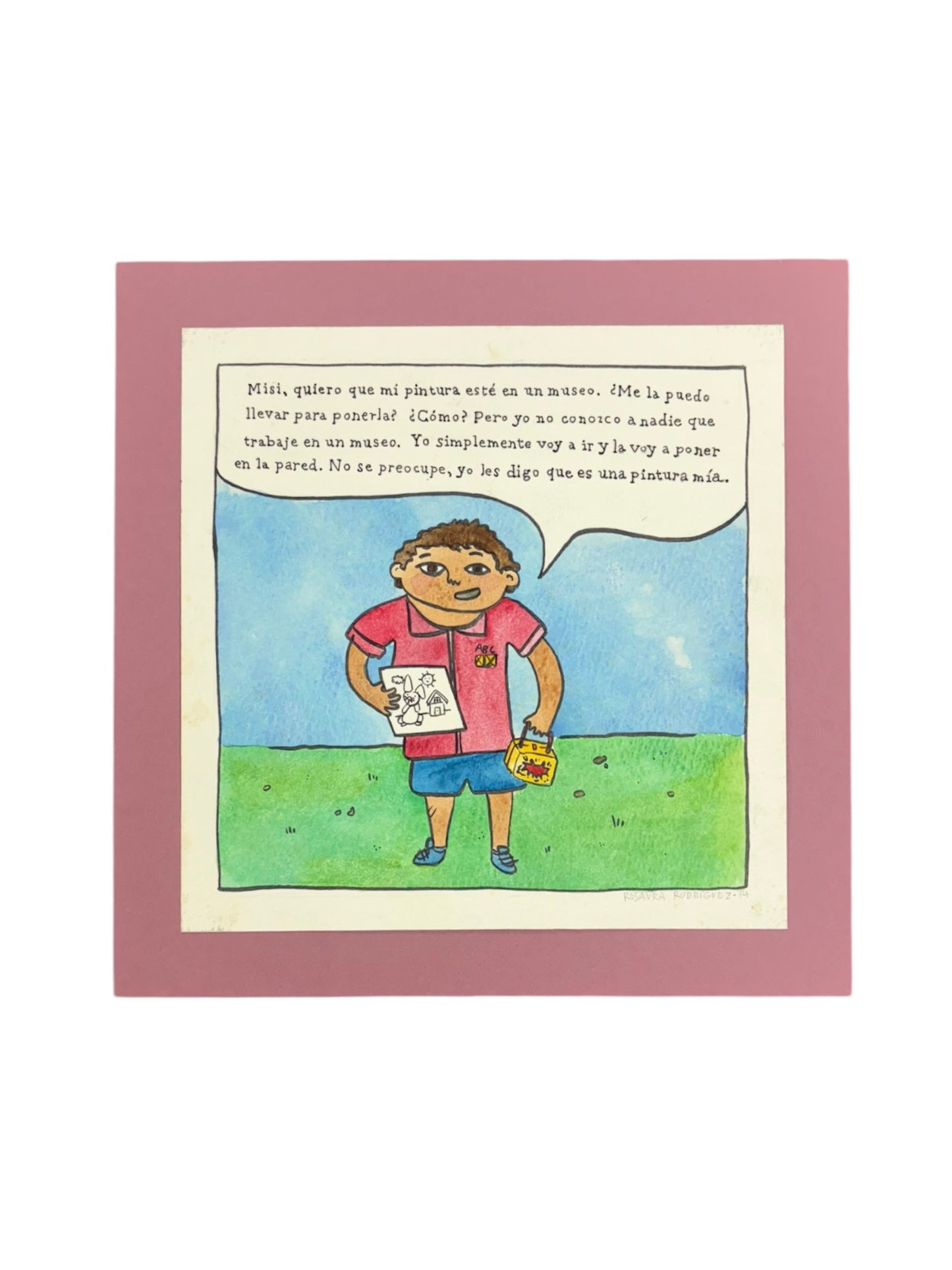 Días Comic - DIBUJO ORIGINAL / "DE MUSEO"