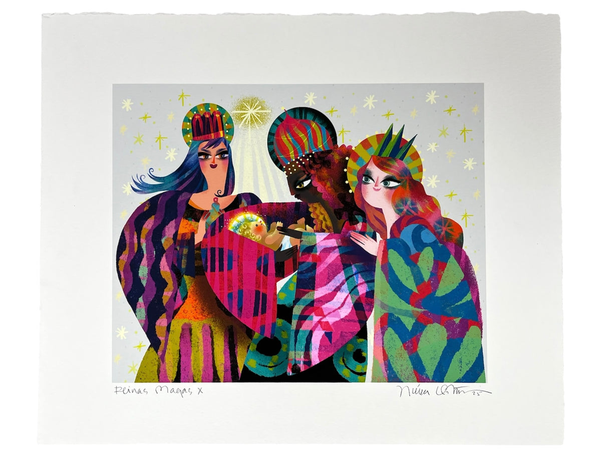 Nivea Ortíz- "REINAS MAGAS 2025" GICLEE ART PRINT