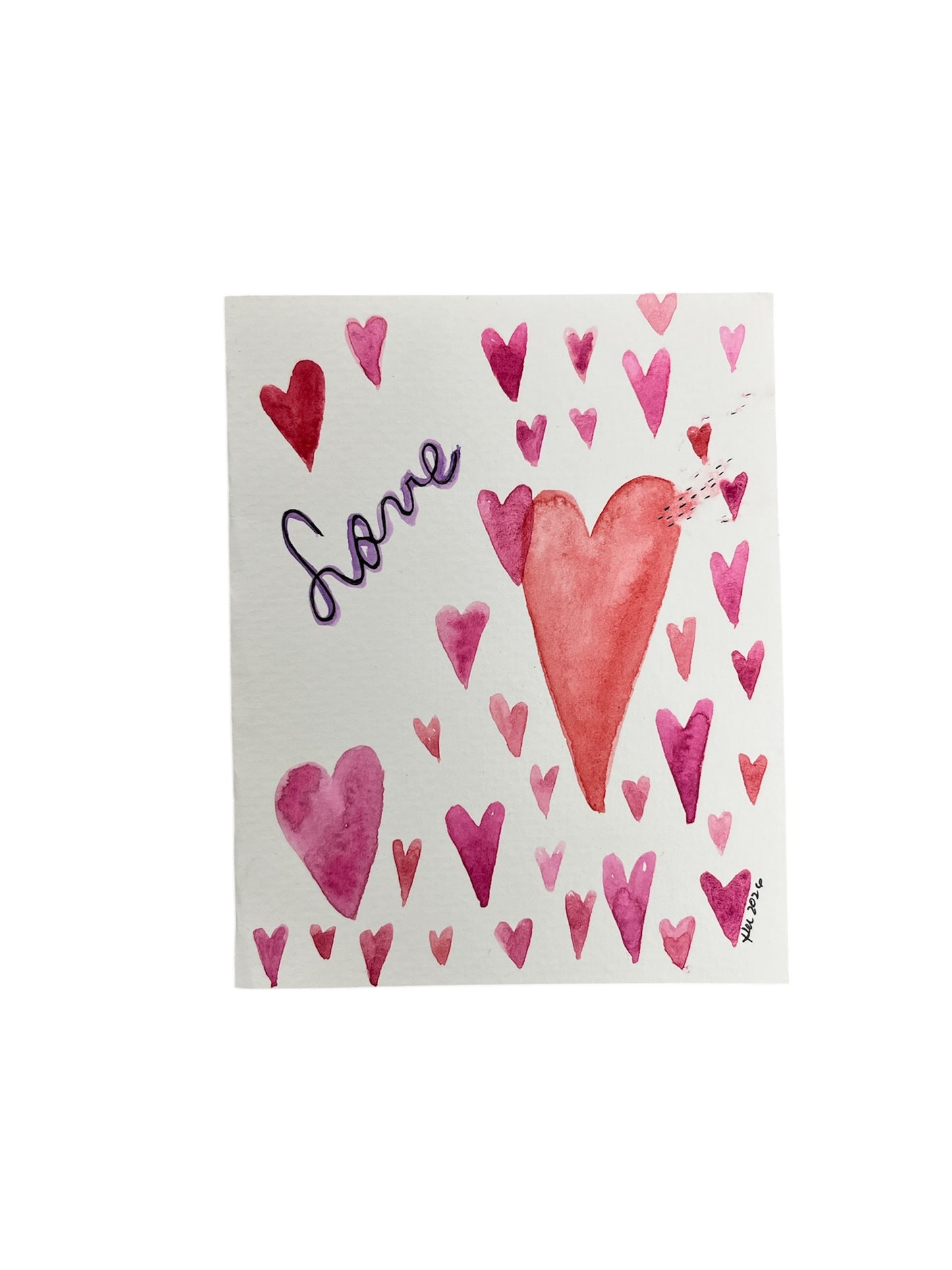 Un Paseo Volando - LOVE POSTCARD