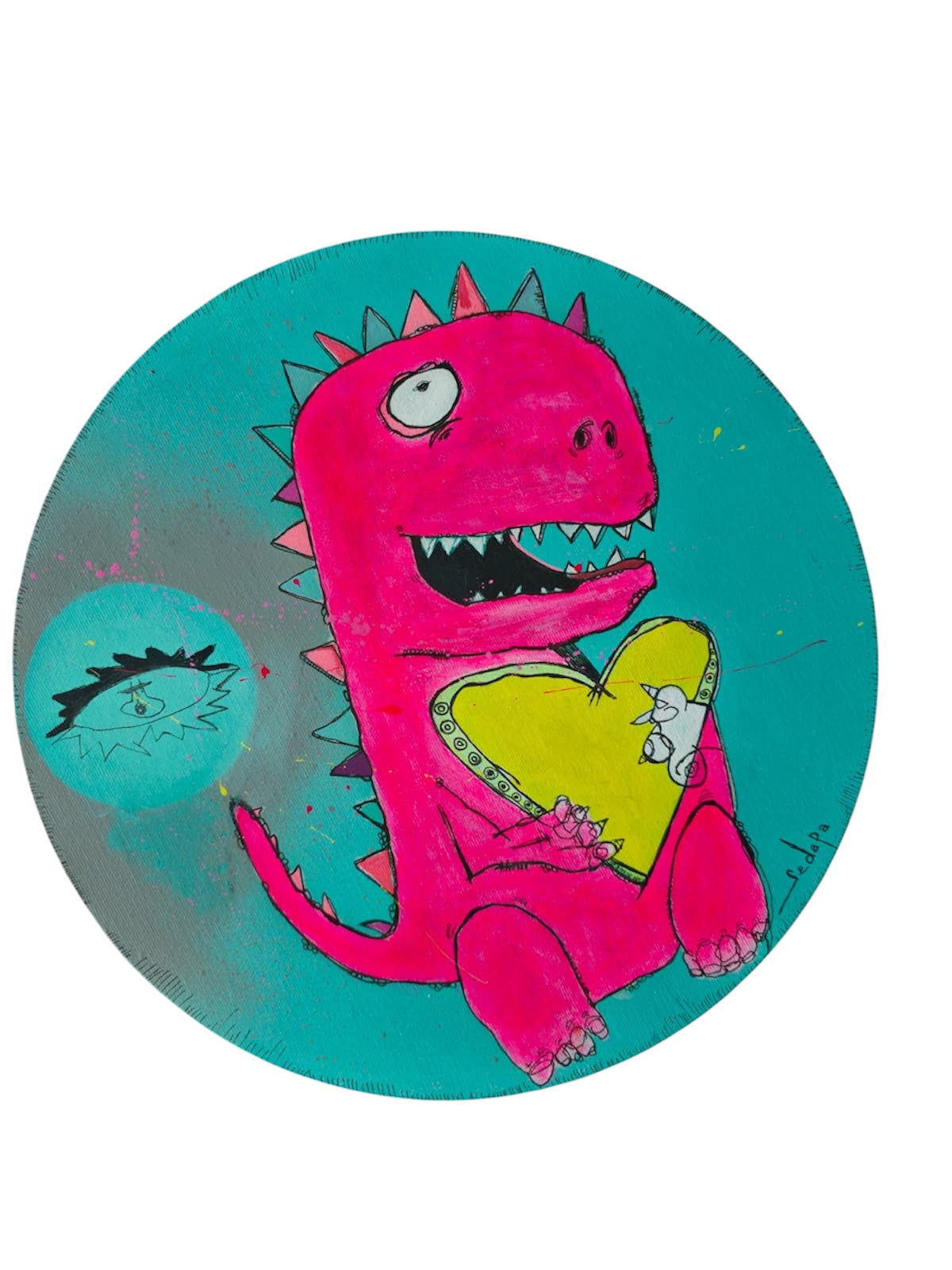 Sergio Dávila Parada - OBRA ORIGINAL "DINOSAURIO"