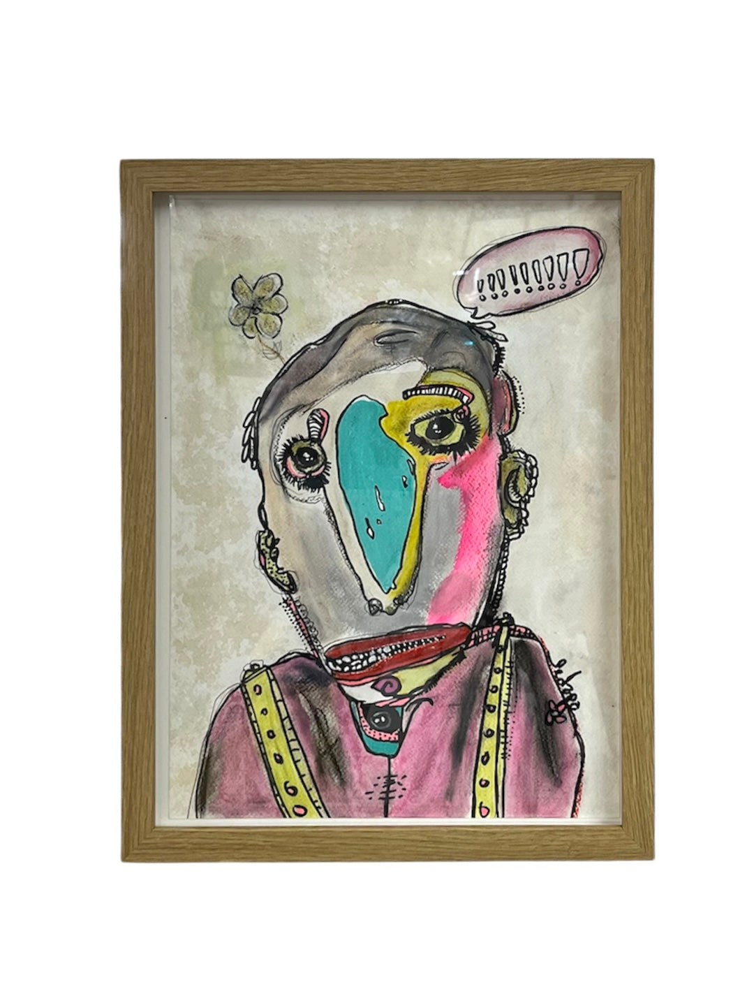 Sergio Dávila Parada - OBRA ORIGINAL "EN SHOCK"