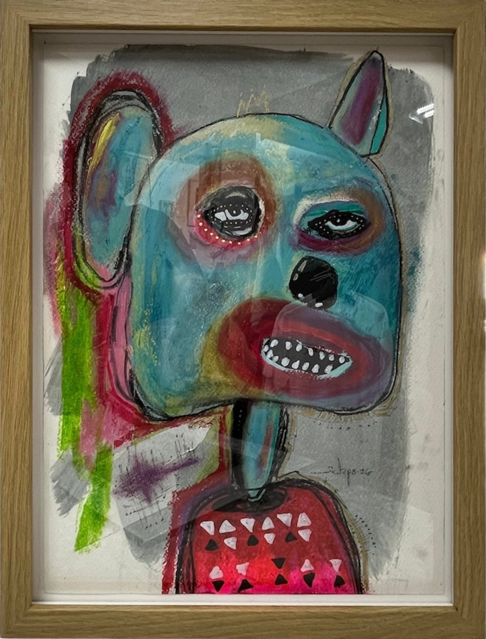 Sergio Dávila Parada - OBRA ORIGINAL "EL PERRO DE LA 15"