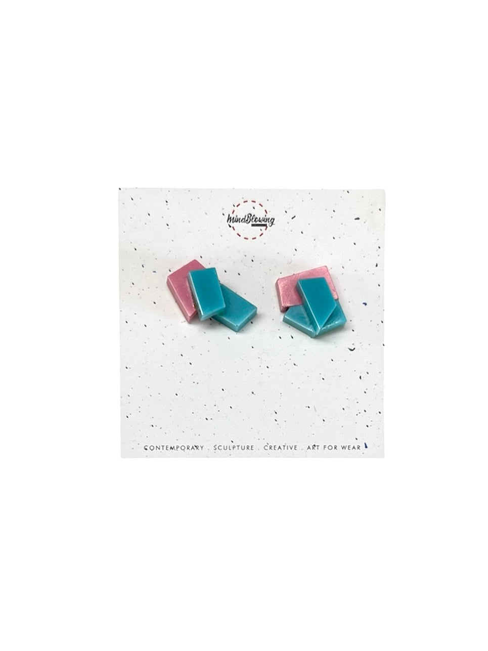 Mind Blowing Project - STUDS “COS” II ROSA/TURQUESA