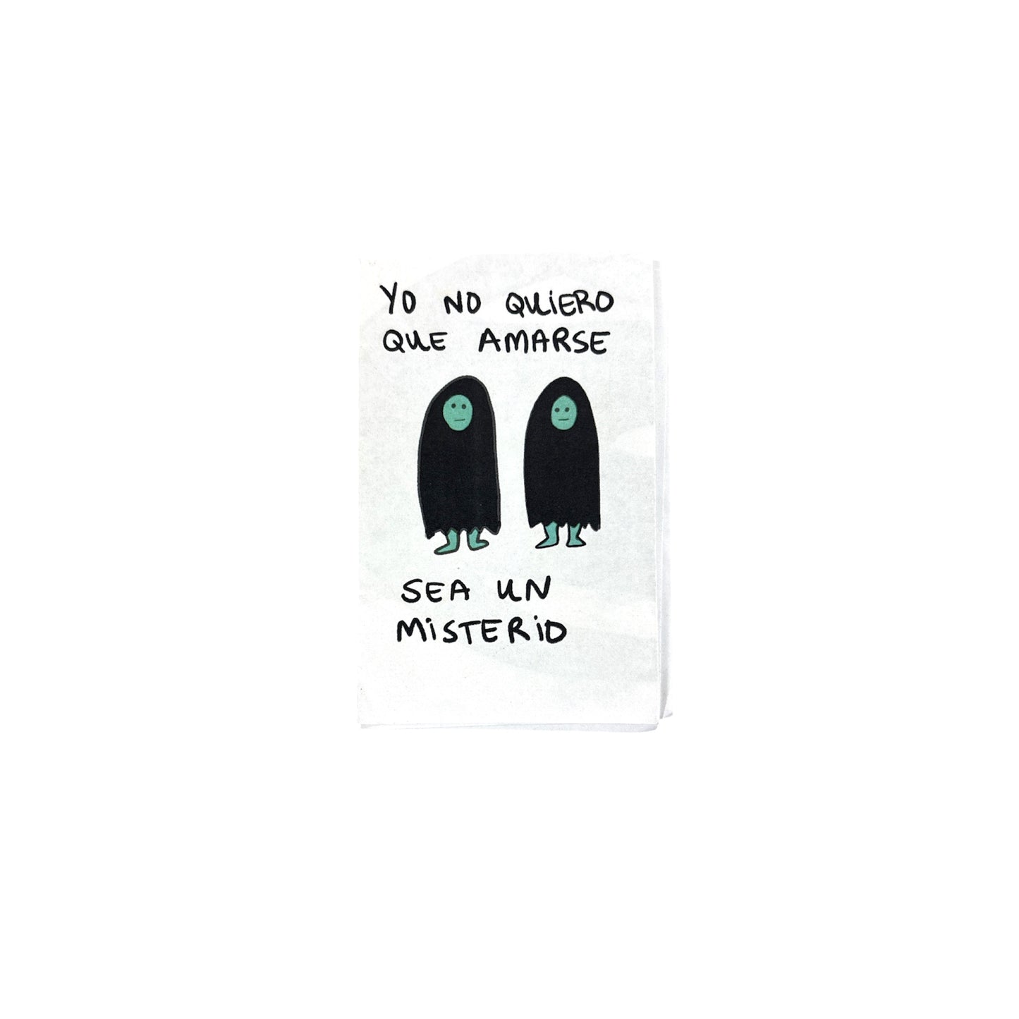 Jimena LLoreda - MINI COMIC / YO NO QUIERO