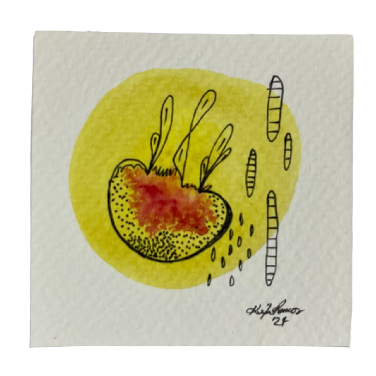 Un Paseo Volando - OBRA ORIGINAL "CRO 8"