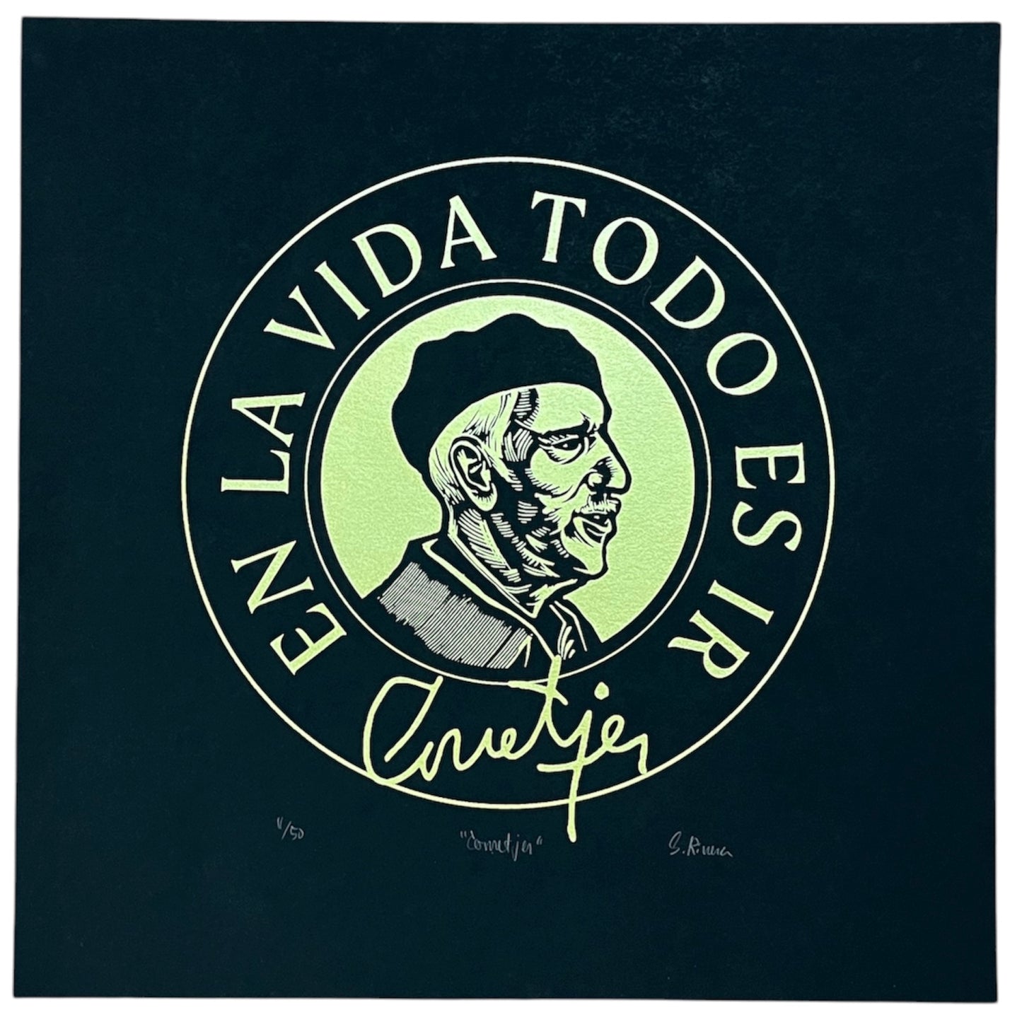 Steven Rivera - OBRA ORIGINAL "EN LA VIDA TODO ES IR"