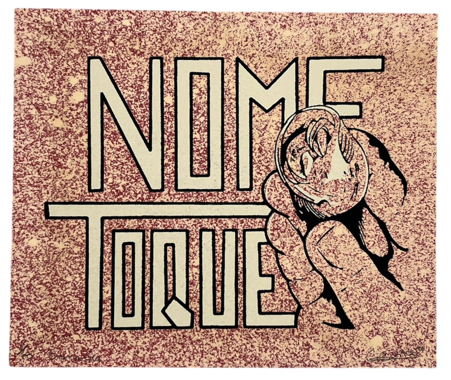 Kaos - OBRA ORIGINAL / SERIGRAFIA "NO ME TOQUE"