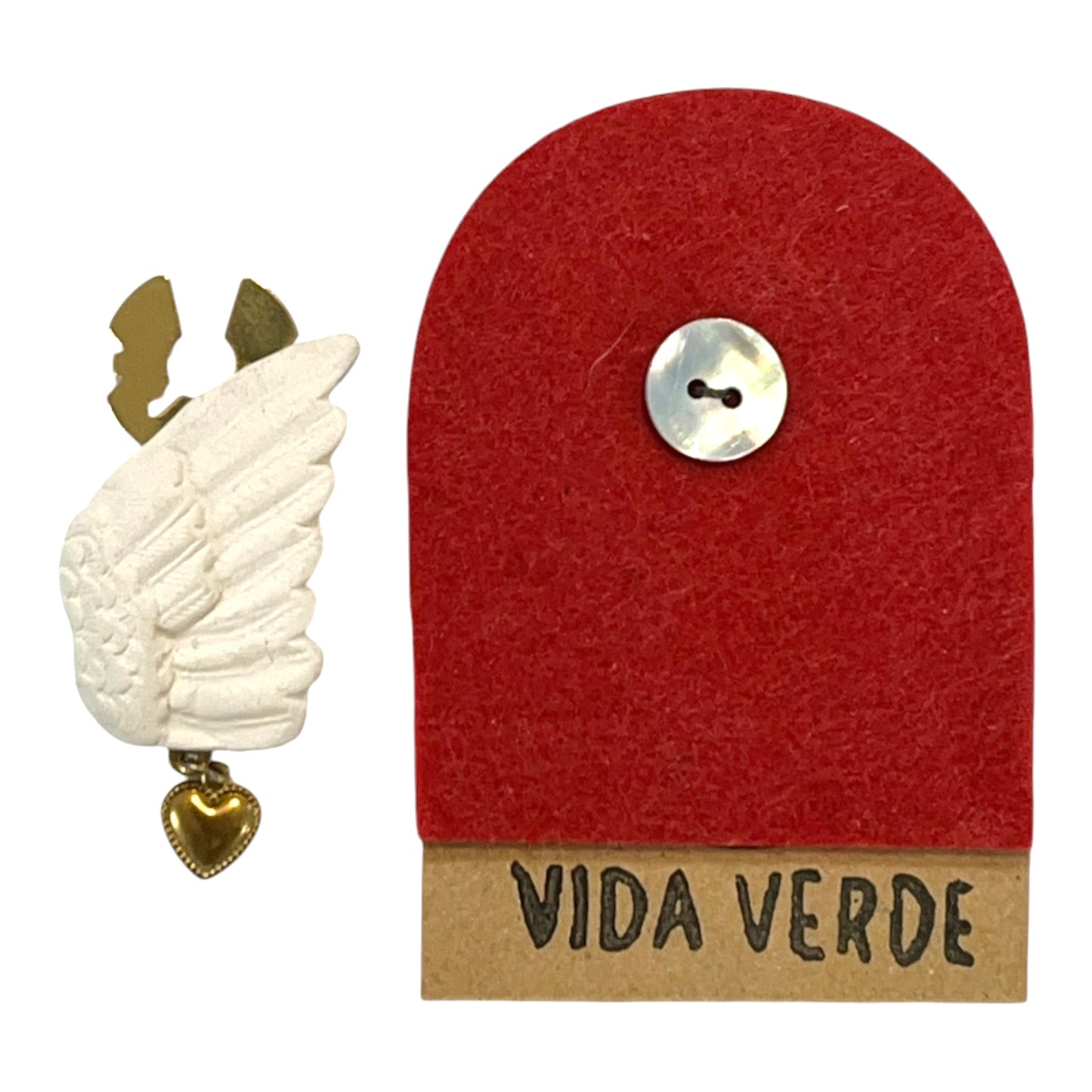 Vida Verde - PRENDEDOR BOTÓN / ALA