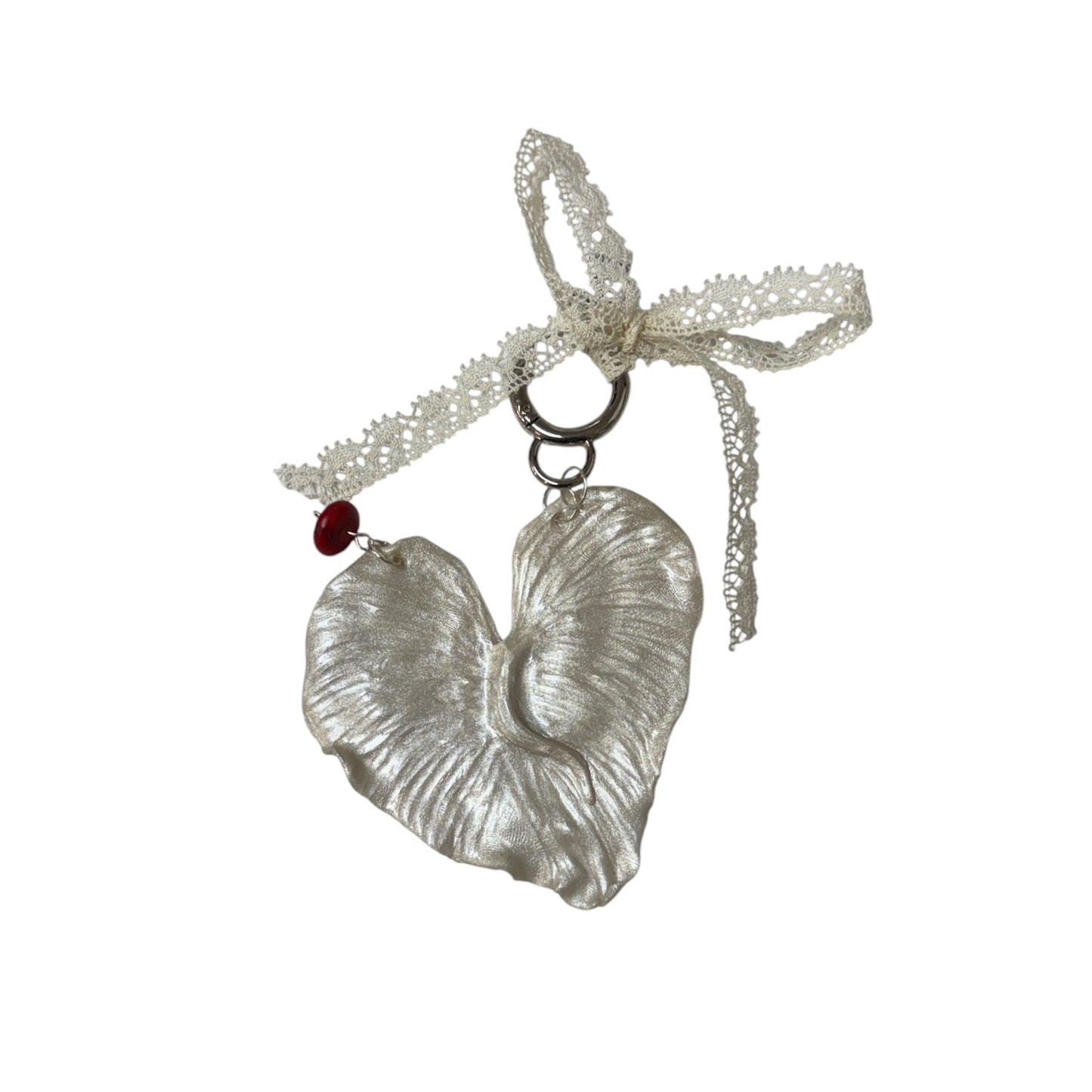 Jardinera By Sofía - BAG CHARM ANTURIO BLANCO
