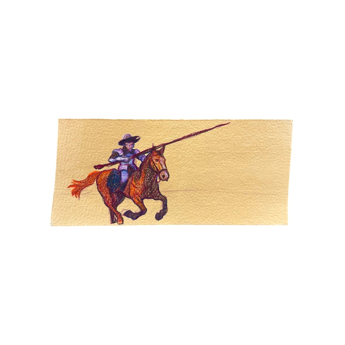 Gerardo Vélez - OBRA ORIGINAL / QUIJOTE A GALOPE