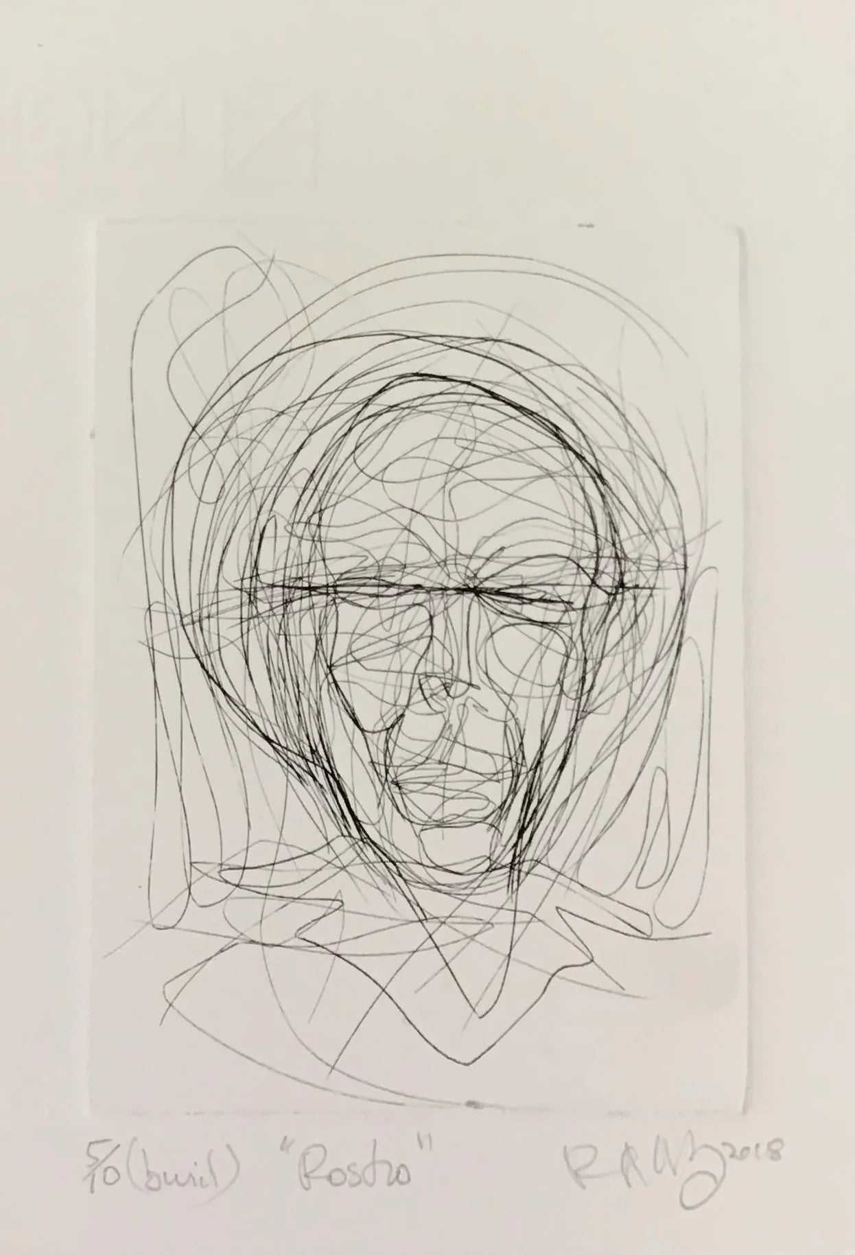 Rafael Hernández - OBRA ORIGINAL "ROSTRO"