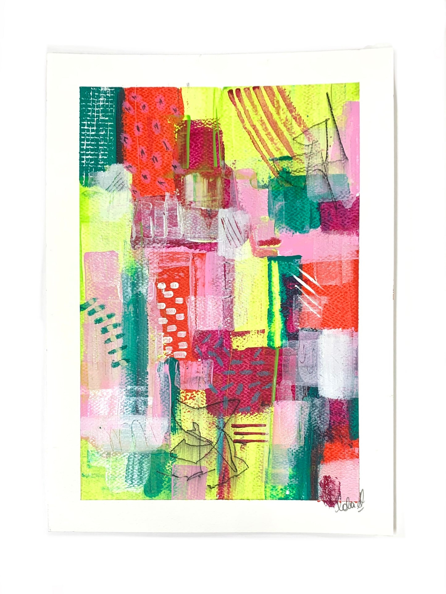 Lala Álvarez - OBRA ORIGINAL "PATCHES"