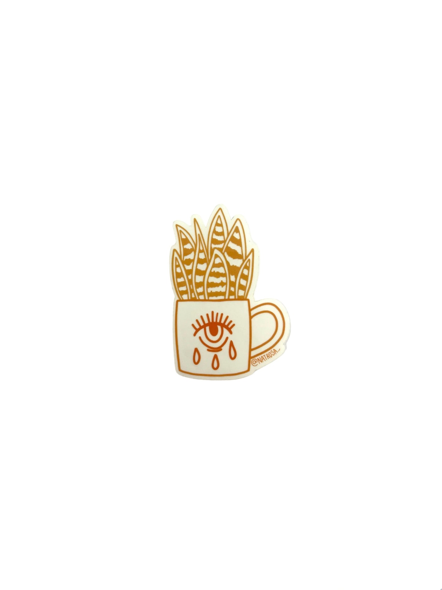 Lil Sad Big Happy - STICKER "SNAKE PLANT"