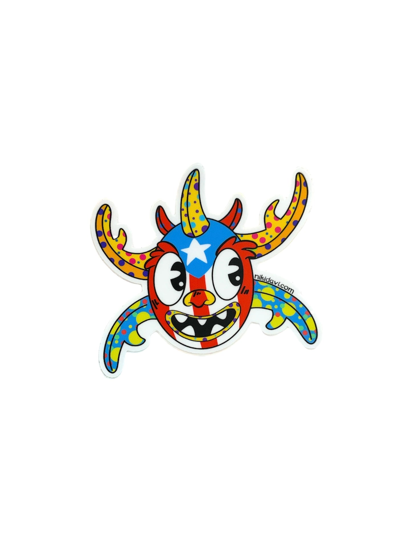 Niki Davi- VEJIGANTE PREMIUM STICKER