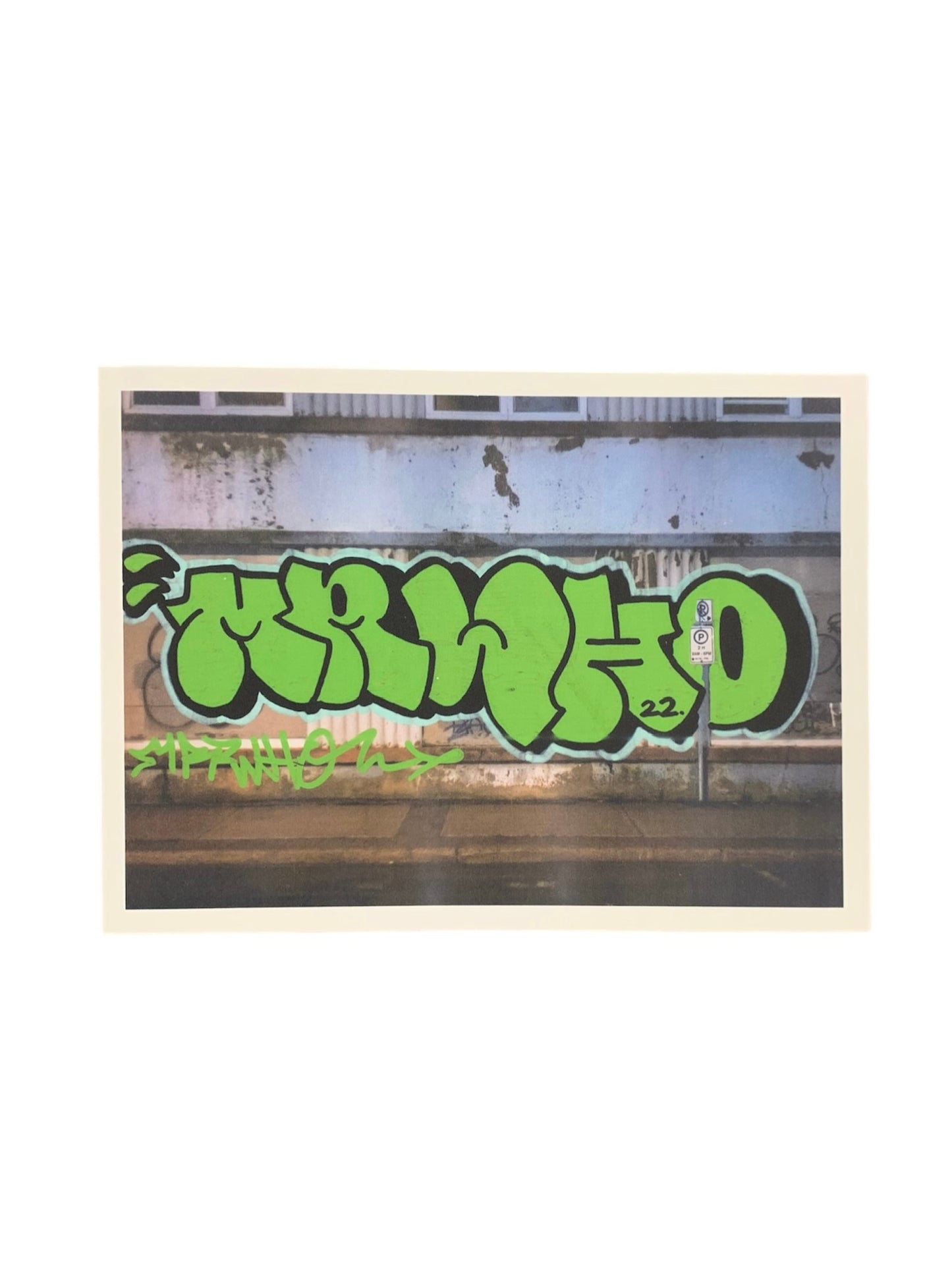 Mr. Wh0o? - ART PRINT "GREEN"