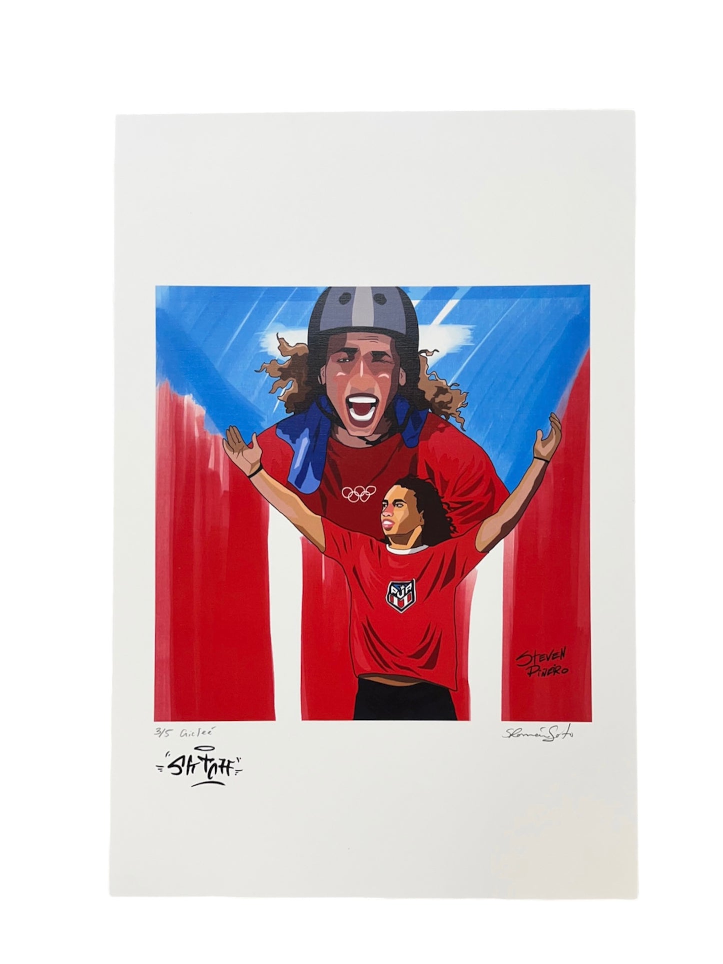 Arte Roto - ART PRINT "STEVEN PIÑERO"