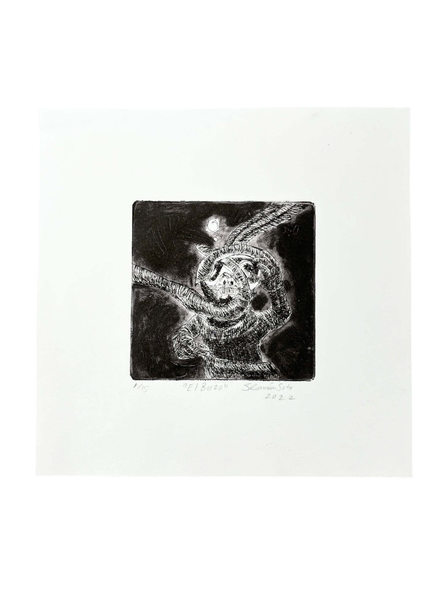 Arte Roto - GRABADO "EL BUZO"