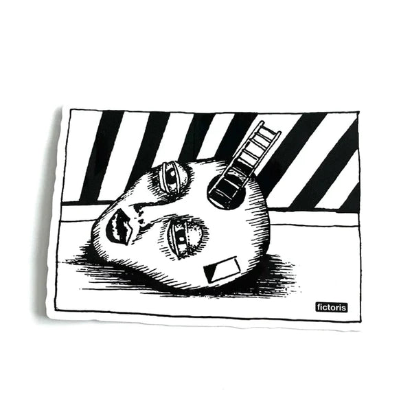 Fictoris - STICKER “IT’S ALL IN YOUR HEAD”