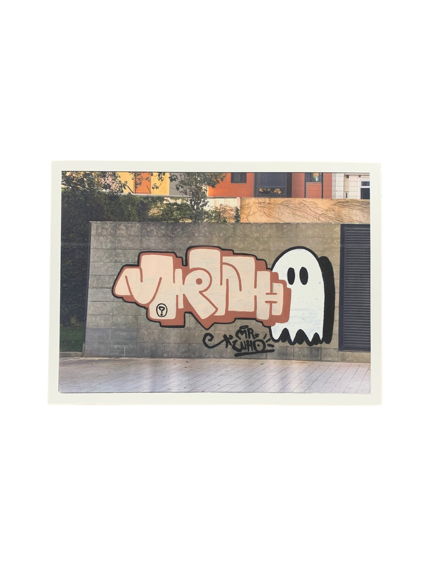 Mr. Wh0o? - ART PRINT "Ghost"